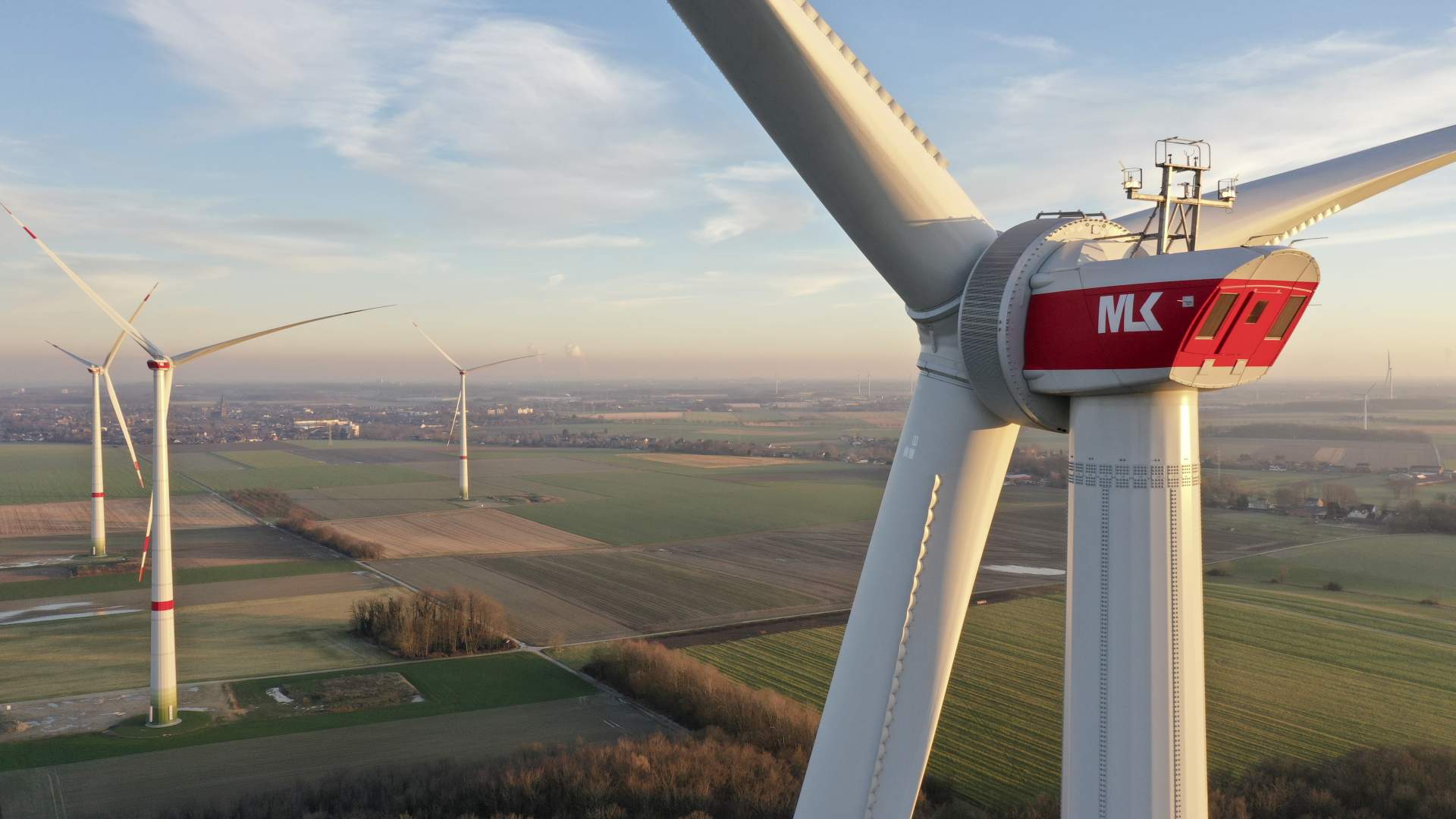 Der Windpark Boisheimer Nette